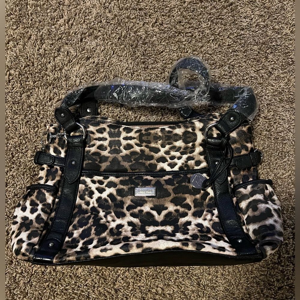 Grace Adele Animal Print Purse